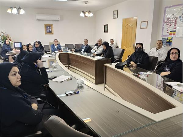 💠 گزارش برگزاری کمیته کنترل عفونت