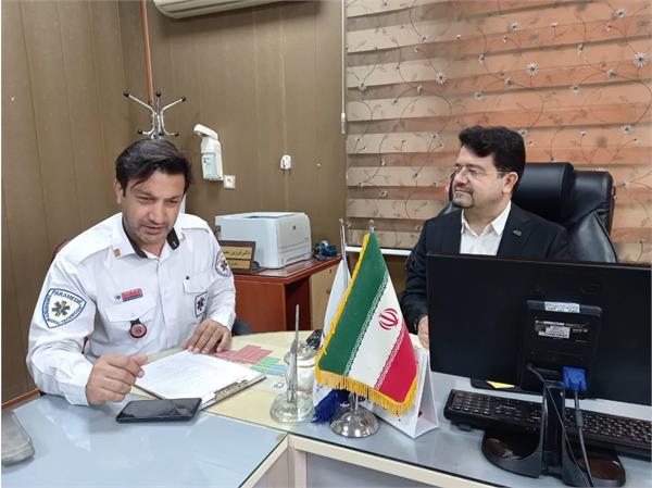 بازدید میدانی مدیر بحران دانشگاه علوم پزشکی کرمانشاه از مرکز آموزشی درمانی امام خمینی(ره) با هدف ارزیابی آمادگی در برابر پدیده ال‌نینو