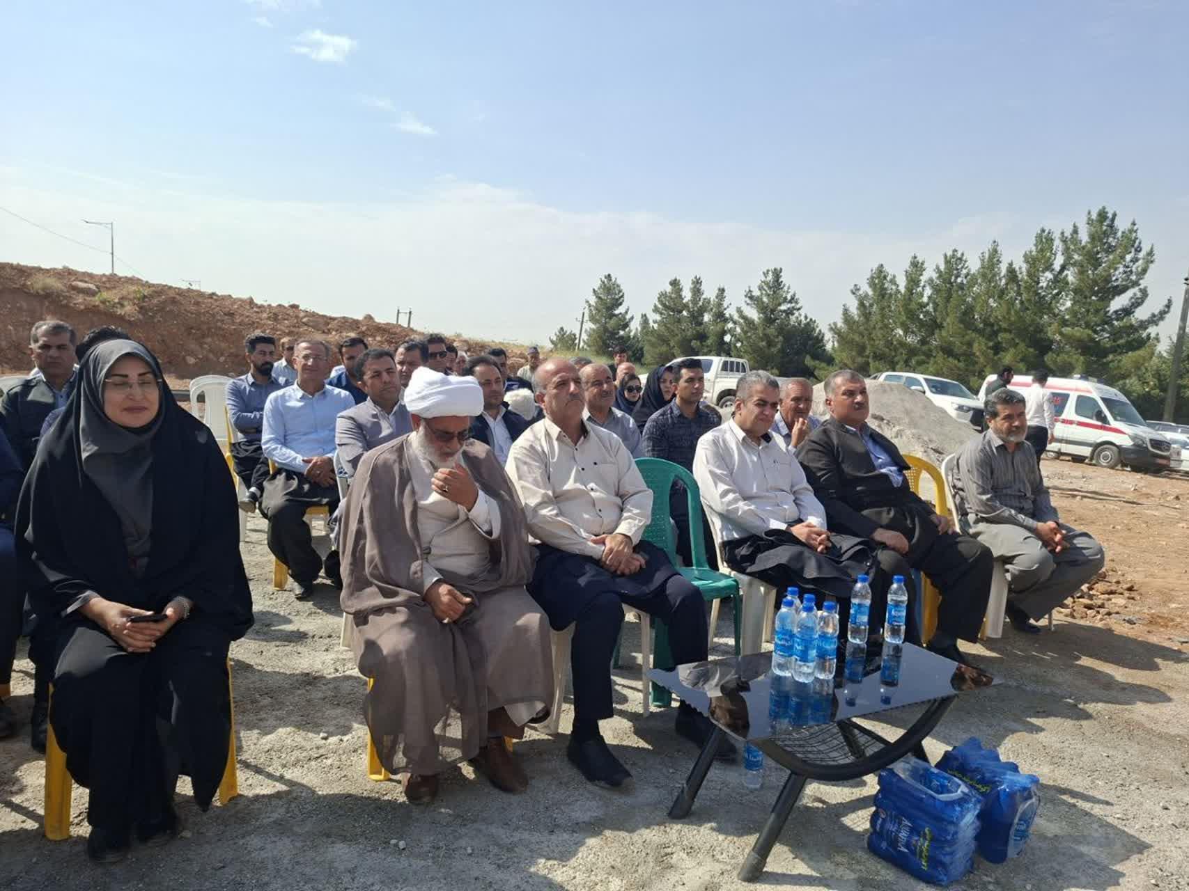 آیین کلنگ‌زنی پایگاه فوریت‌ها